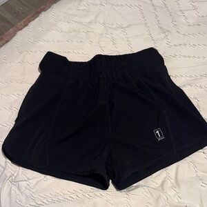 Women's Black Running Shorts